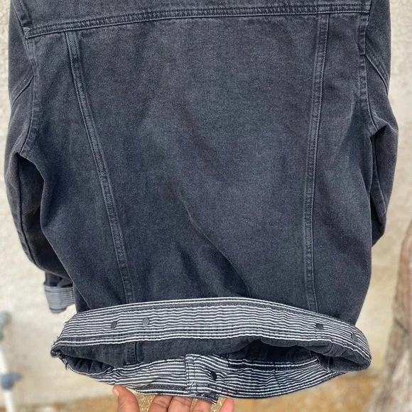 NW Blank NYC choral gray Denim Jacket Sz S - Picture 10 of 12